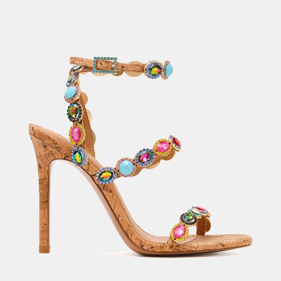 Tamala-Cork Sandal BRIGHT MULTI