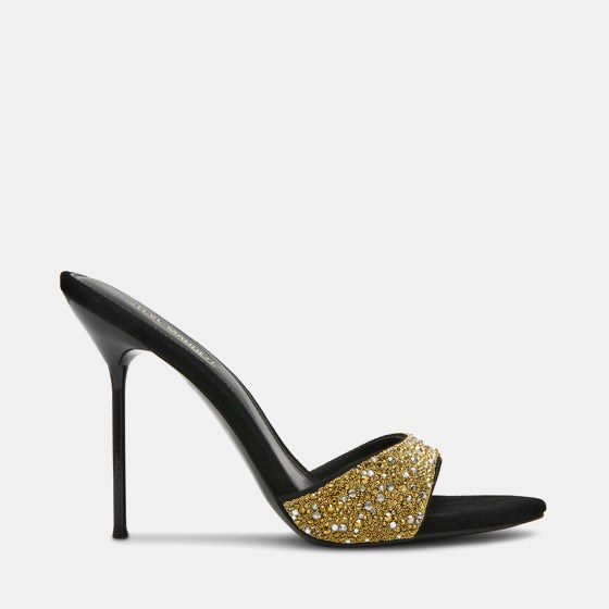 Davina-R Sandal BLACK/GOLD