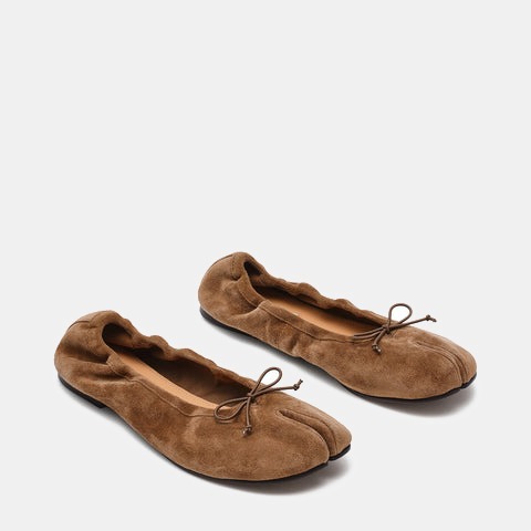 Carin Flat Shoe TAUPE SUEDE