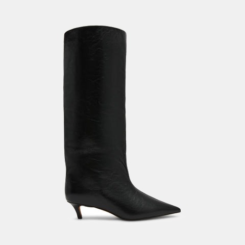 Lychee Boot BLACK LEATHER